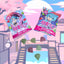 Hatsune Miku Vegan Gummies - Jewels Raspberry and Lime