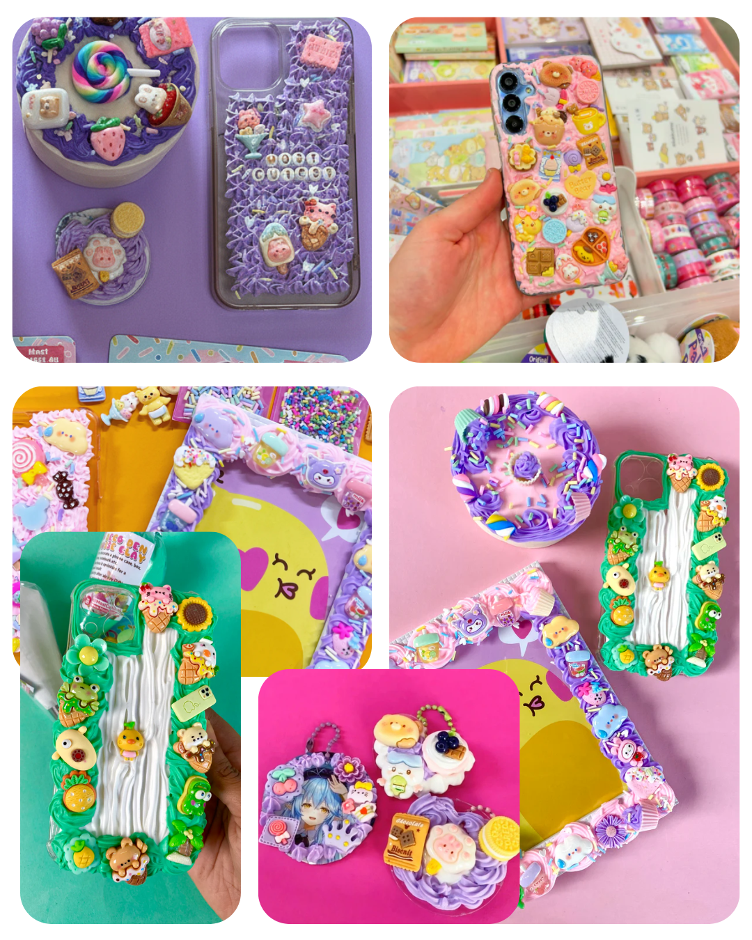 DIY Kawaii Deco Den + Keychains - Stel zelf samen!
