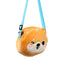 Adoramals Plush Crossbody Shoulder Bag - Shuggs the Shiba Inu