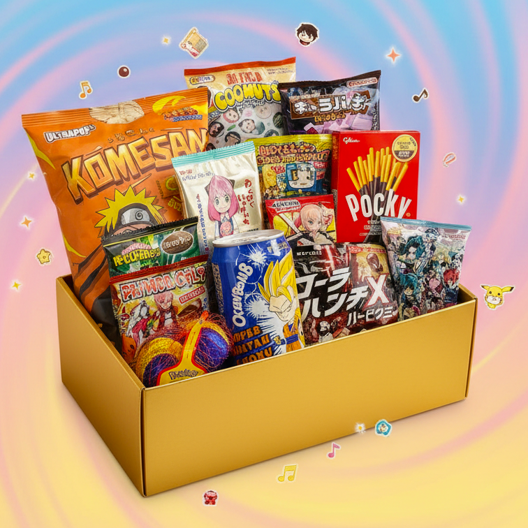 Anime Themed Snack Bundle 🌸 10 items