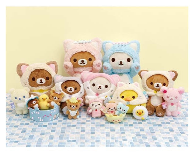 Rilakkuma Large Plush - Cat Public Bathhouse - Rilakkuma