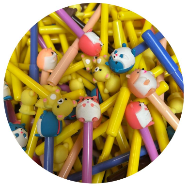 Kawaii pen - 1 x surprise kleur