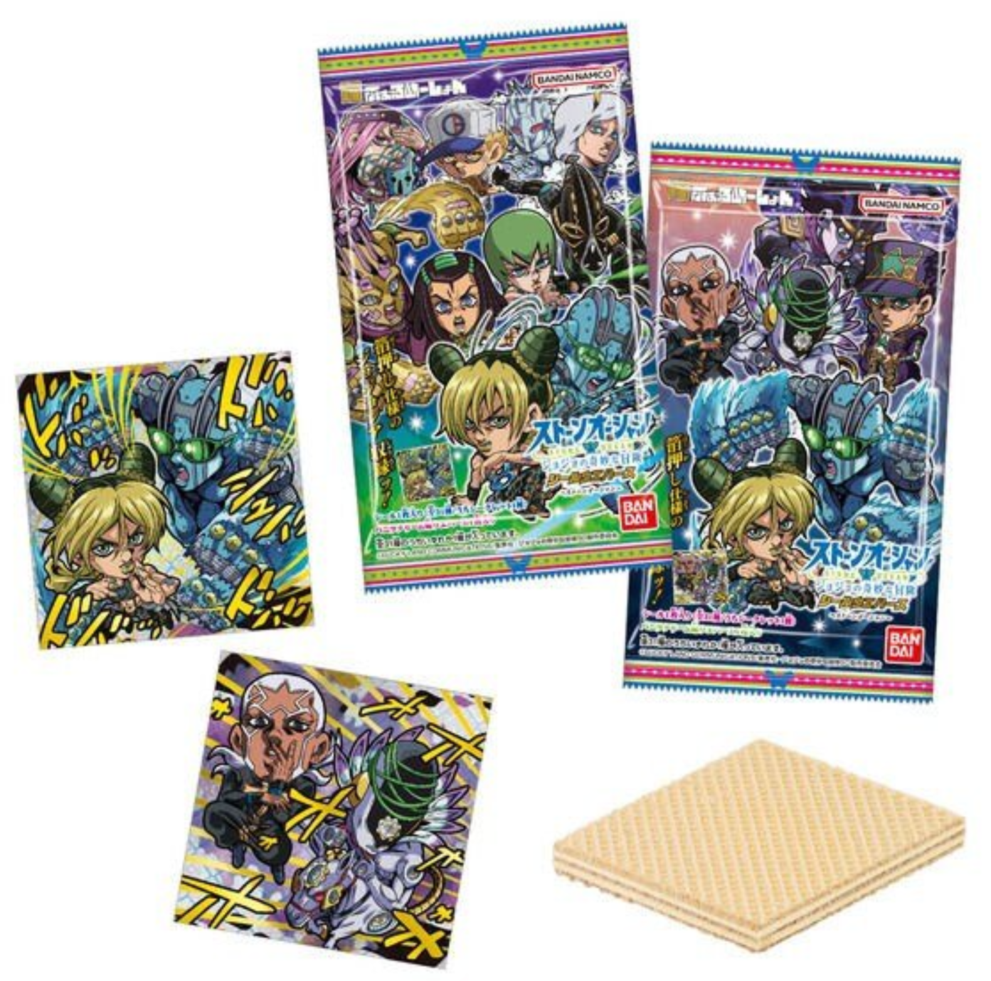 Bandai Niformation Jojo’S Stone Ocean Seal - Card & Wafer