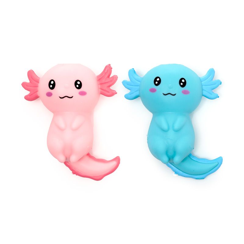 Stretch Axolotl Stress Toy - Kies je kleur