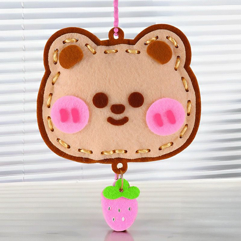 DIY Felt Kit - Make Your Own Kawaii Bear Plushie