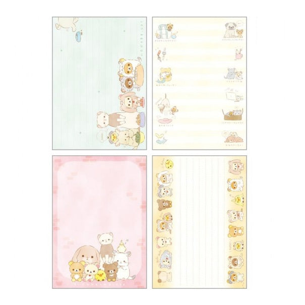 Memoblok groot - Rilakkuma - Your Little Family - Green