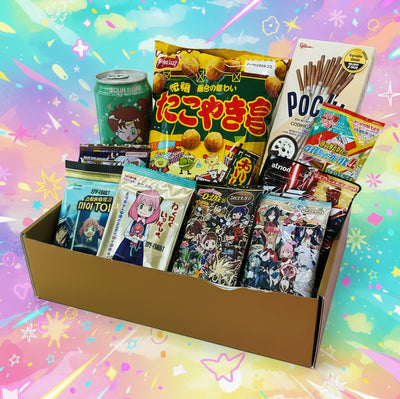 Anime Themed Snack Bundle 🌸 10 items