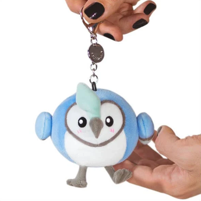 Squishable - Micro Blue Jay Bird Keychain