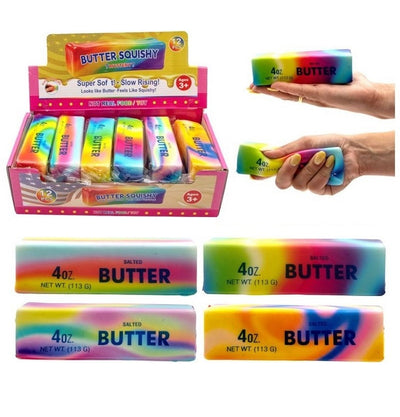 Squishy Rainbow Surprise Color Butter Medium - Slow Rising - 13,5 CM - 1 PCS
