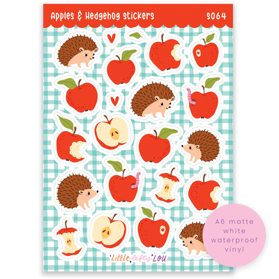 Stickervel A6 Appels & Egels - Little Lefty Lou