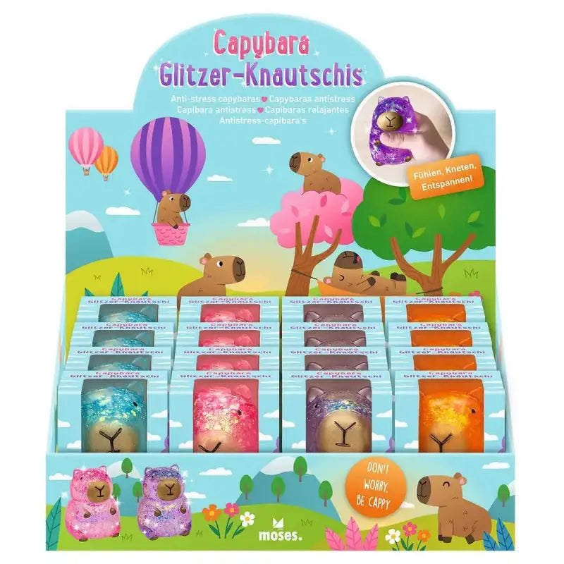 Glitter Capybara Squishy - 1 PCS