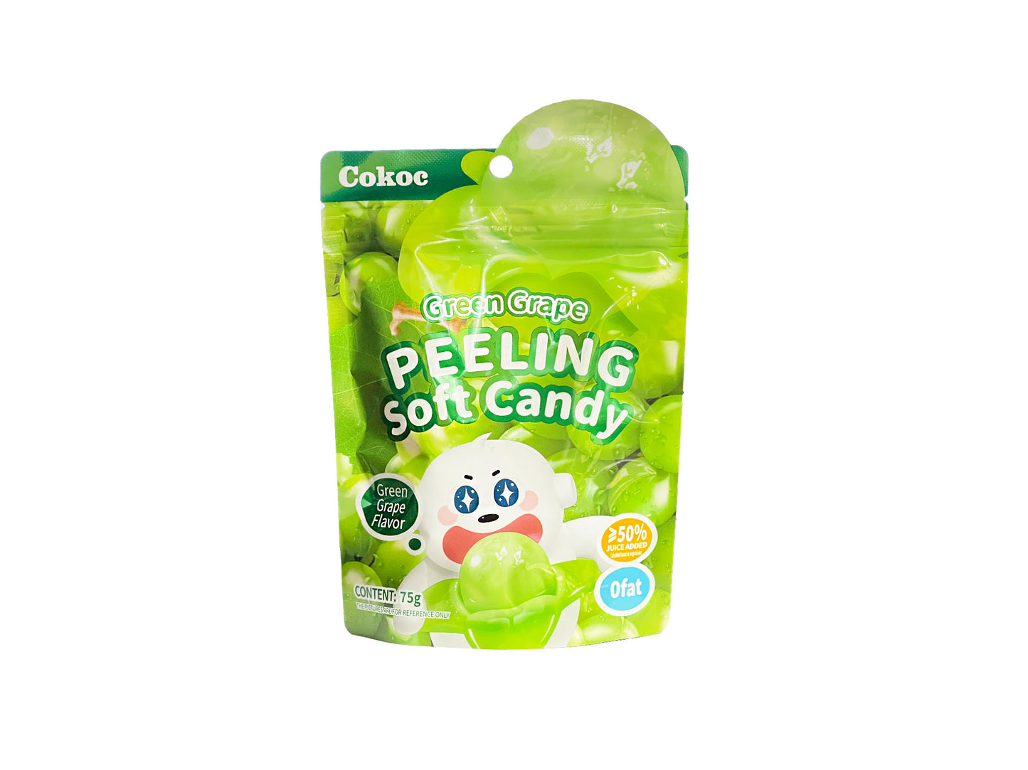 Peeling Soft Candy - Green Grape