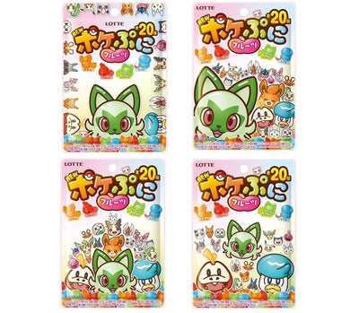 Pokémon Poké-Puni Character gummies