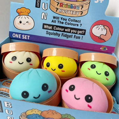 Coloured Squishy Dumpling - 1x Surprise kleur Squeezy