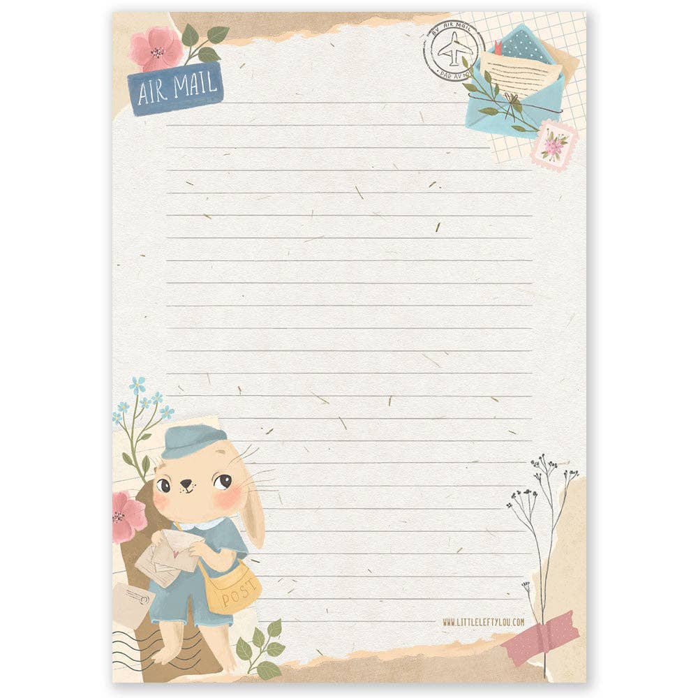 A5 Notepad - Bunny Love Mail (dubbelzijdig)