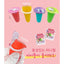 Sanrio Characters Jellies in a Cup - Apple, Strawberry, Grape & Peach