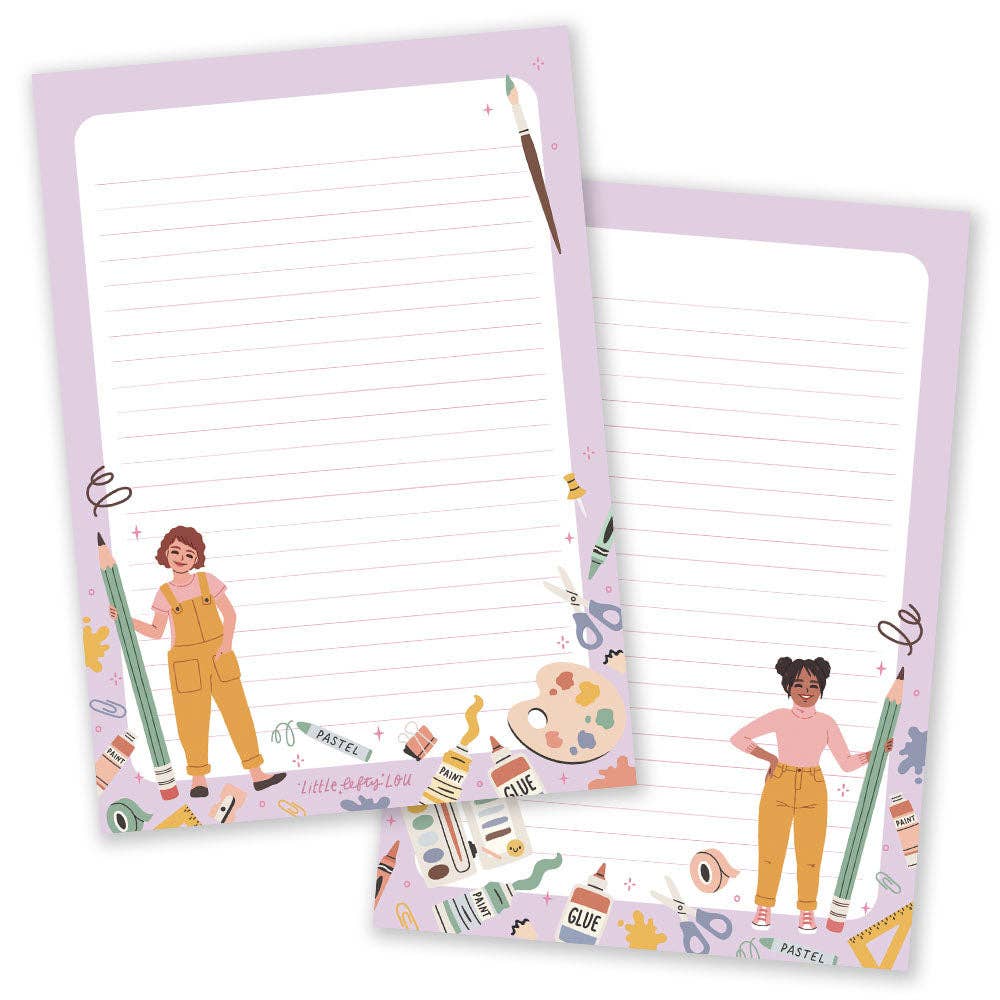 A5 Notepad - Artist (dubbelzijdig)
