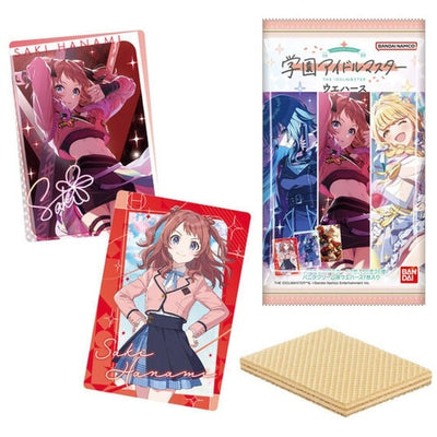 Bandai Idol Master Gakuen Wafer + Card