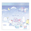Memoblok Vierkant - Sanrio x Obakenu - Night Blue