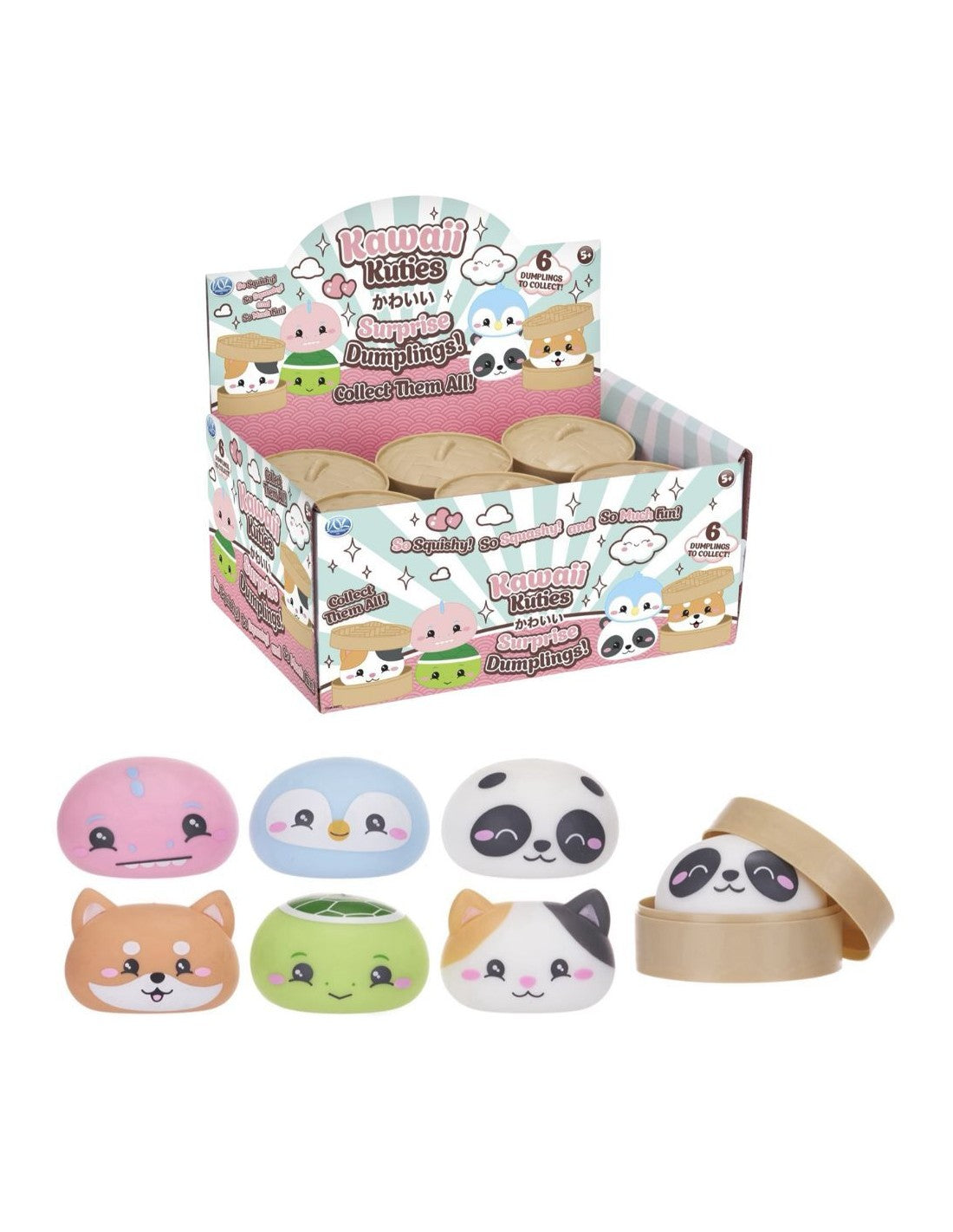 Kawaii Kuties Surprise Dumpling Squishy