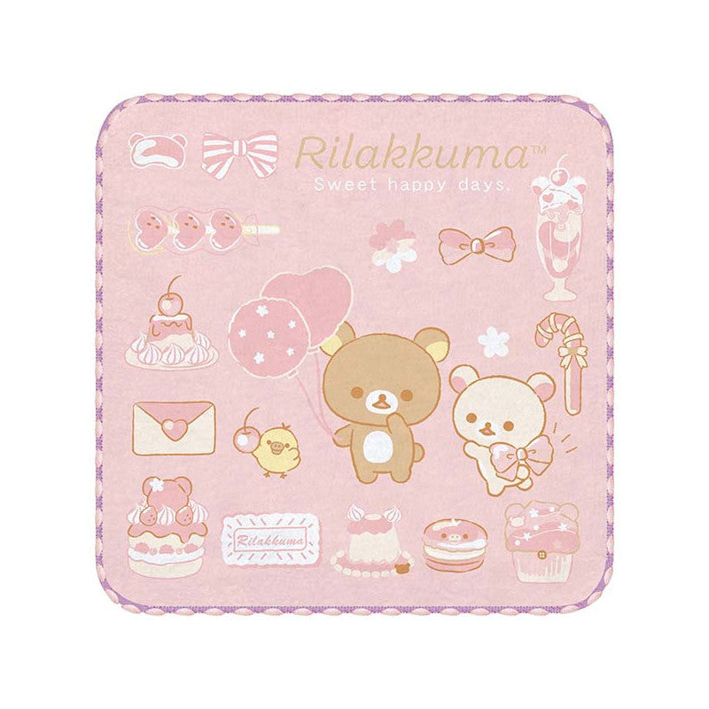 Set van 3 Mini Handdoekjes Rilakkuma - Sweet Happy Days