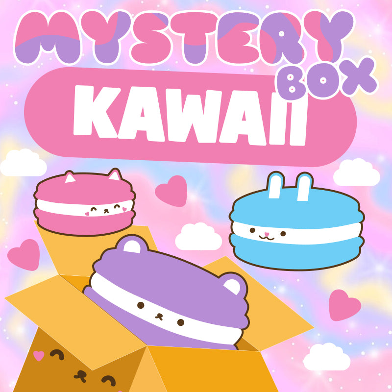 Golden Giftbox - XL Kawaii verrassingsbox kerstpakket (30% voordeel)