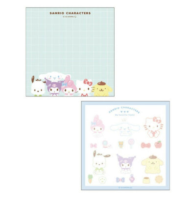 Memoblok & Sticker Sanrio - Green