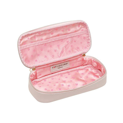 Korilakkuma Pen Pouch - Full of Strawberry Day