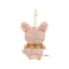 Rilakkuma Bunny Plush Keychain Bagcharm - Full of Strawberry Day