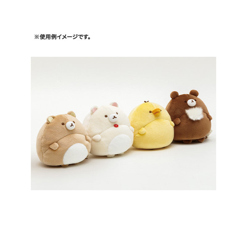 San-X Small Round Belly Plush - Rilakkuma - Korilakkuma