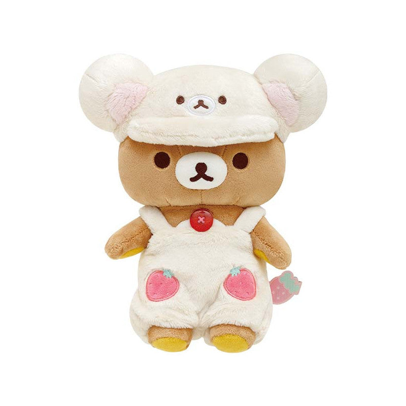 Rilakkuma Medium Plush - Full Of Strawberry Day