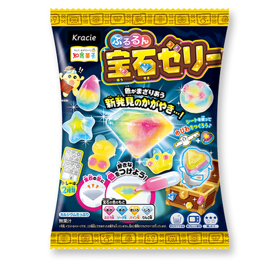 Popin Cookin Prurun Jem Jewel Gummy Jelly DIY Candy Kit