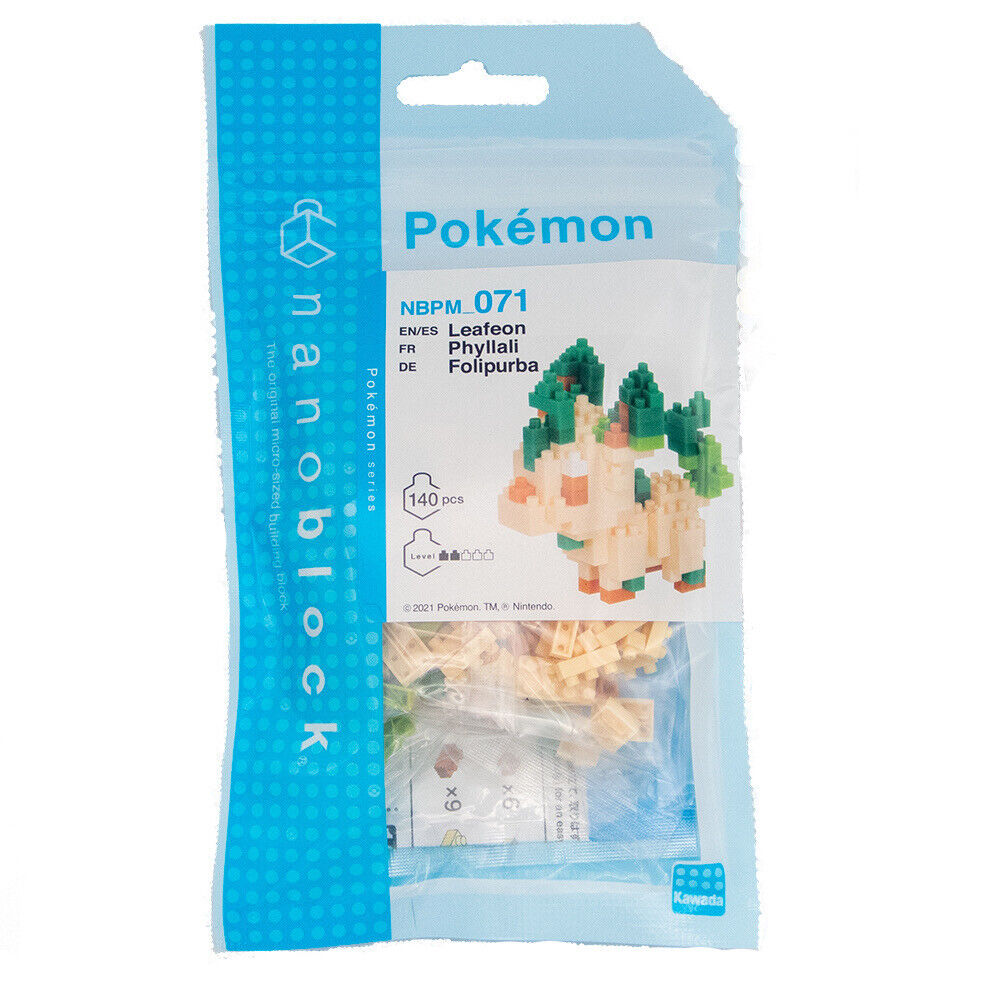 Pokémon Nanoblock - Build your own Pokémon - Leafeon