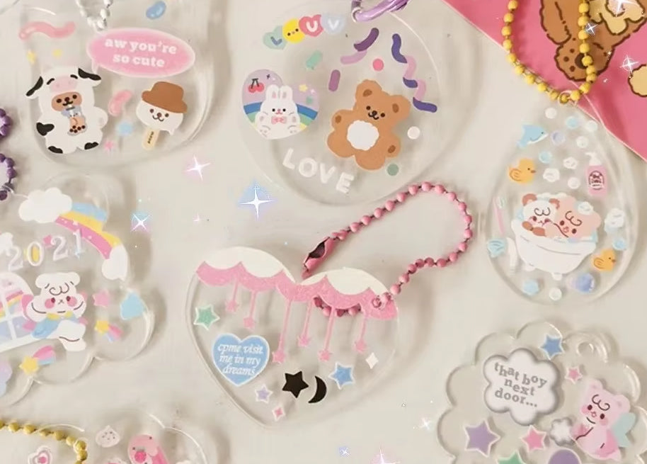 DIY Deco Den Keychains - Maak je eigen kawaii sleutelhangers