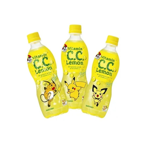 Suntory Vitamin CC Drink Lemon - Pokémon 30th Anniversary Collab