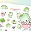 Stickervel - Cactus Cats gieter - CutieSquad