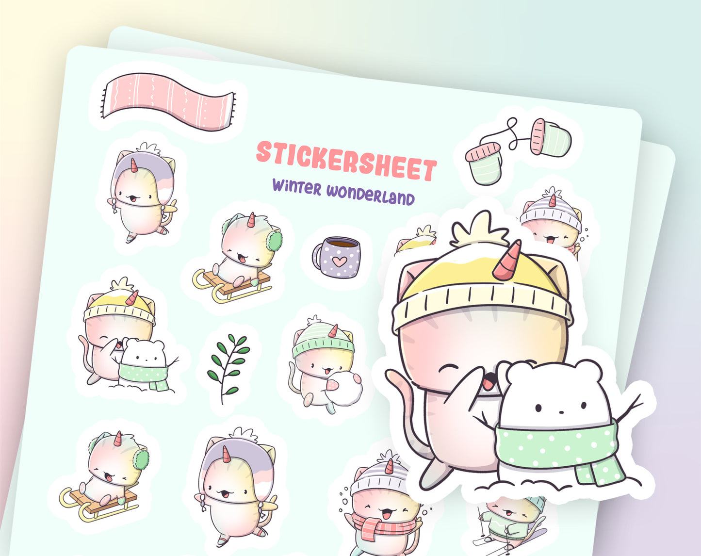 Stickervel - Winter Wonderland - CutieSquad