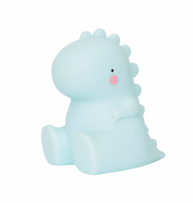 T-Rex kawaii Dino Light blue