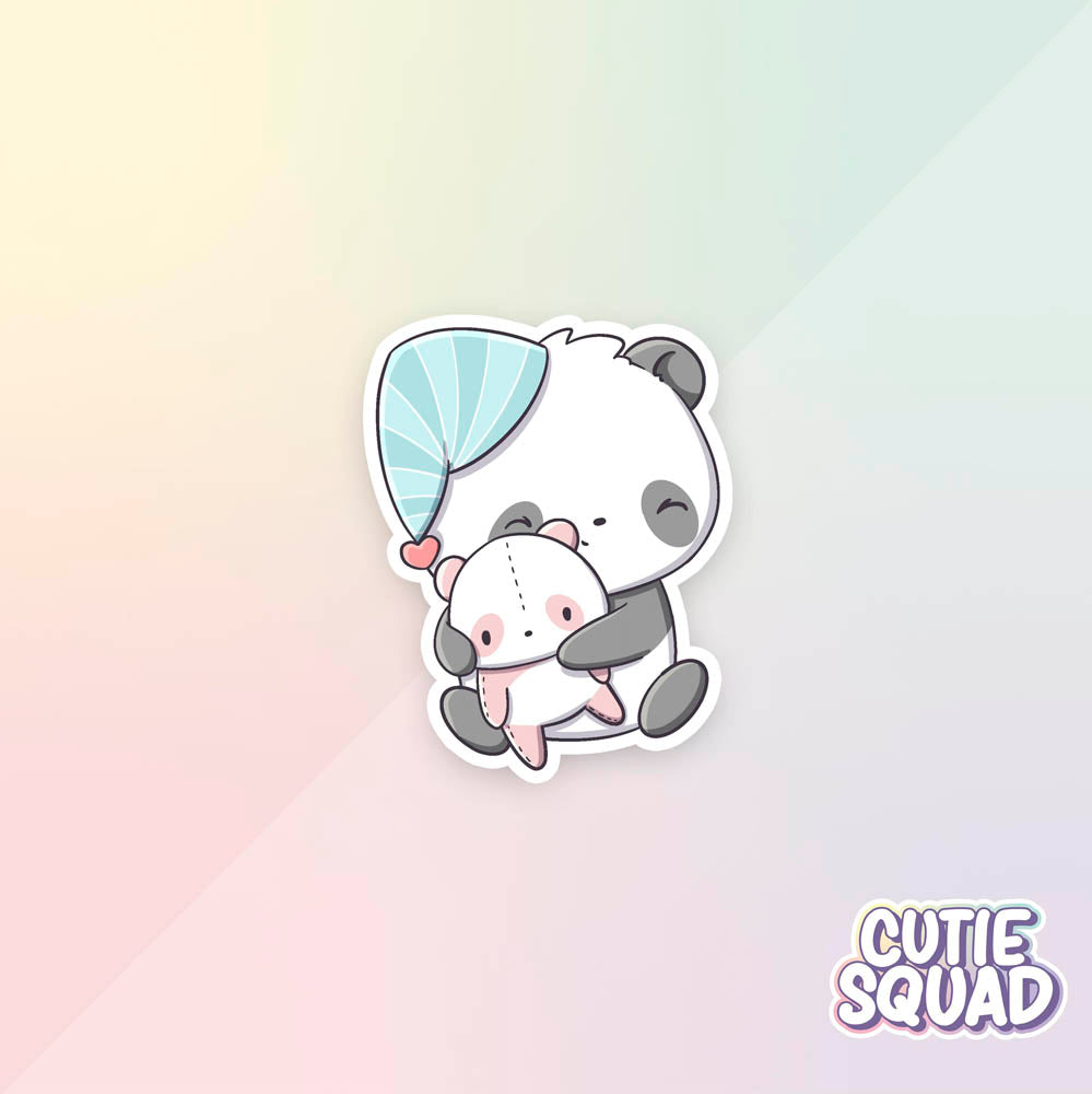 Stickerset - Panda Sleepover - CutieSquad