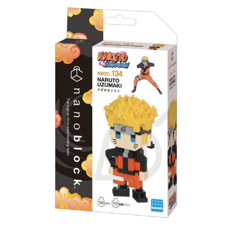 Nanoblock - Build your own Naruto Shippuden Character - Naruto Uzumaki