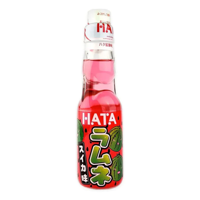 Ramune Watermelon Japanese Soda drink